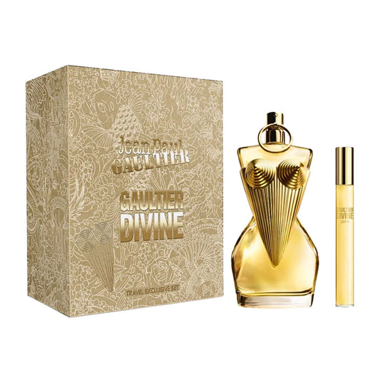 SET JEAN PAUL GAULTIER DIVINE EDP 100ML, MINI EDP 10ML