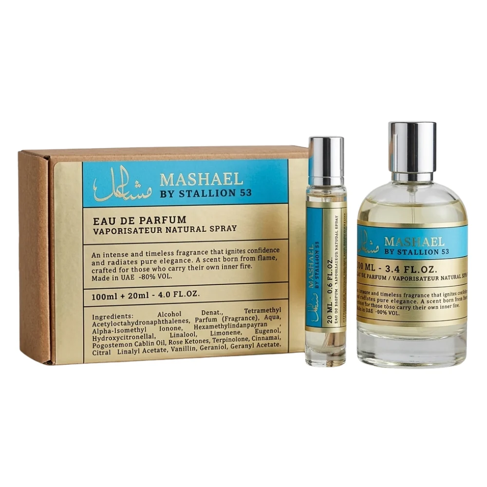 SET EMPER MASHAEL BY STALLION 53 EDP 100ML EDP 20ML